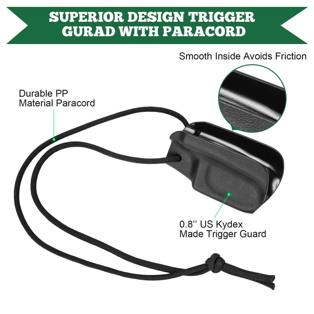 Taurus G2C Taurus G2S Taurus G3C Taurus G3C TORO Taurus G3 Taurus PT111 Millennium G2 Taurus PT140 Millennium G2 Kydex Trigger Guard Holster with Paracord | WARRIORLAND