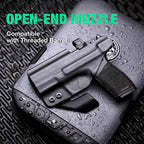 1.75 Inch Metal Clip IWB Kydex Holsters with Optics Ready & Claw for Springfield Hellcat/OSP/RDP | Right Hand