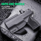 Taurus GX4 IWB Kydex Holster with Claw Red Dot Optics Cut Trigger Guard Holsters for Fat Guys | WARRIORLAND
