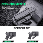 Smith & Wesson SD9 SD40 VE Inside Waistband Concealed Carry Holster with Claw Holsters for Fat Guys | WARRIORLAND