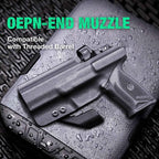 Ruger Security 9mm Compact  Inside Waistband Holster Concealed Carry with Claw holsters for Fat Guys | WARRIORLAND
