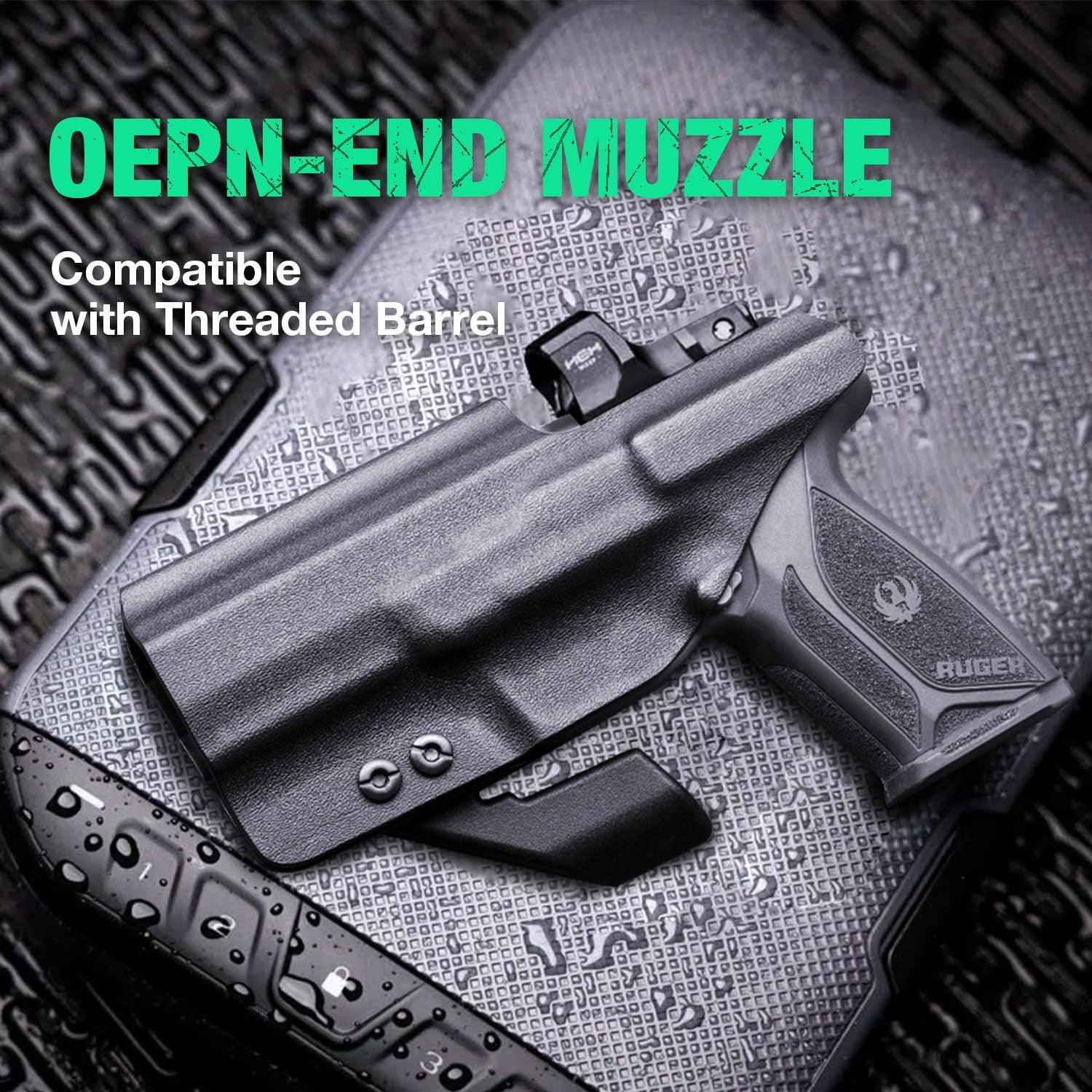Ruger Security 9mm Compact  Inside Waistband Holster Concealed Carry with Claw holsters for Fat Guys | WARRIORLAND