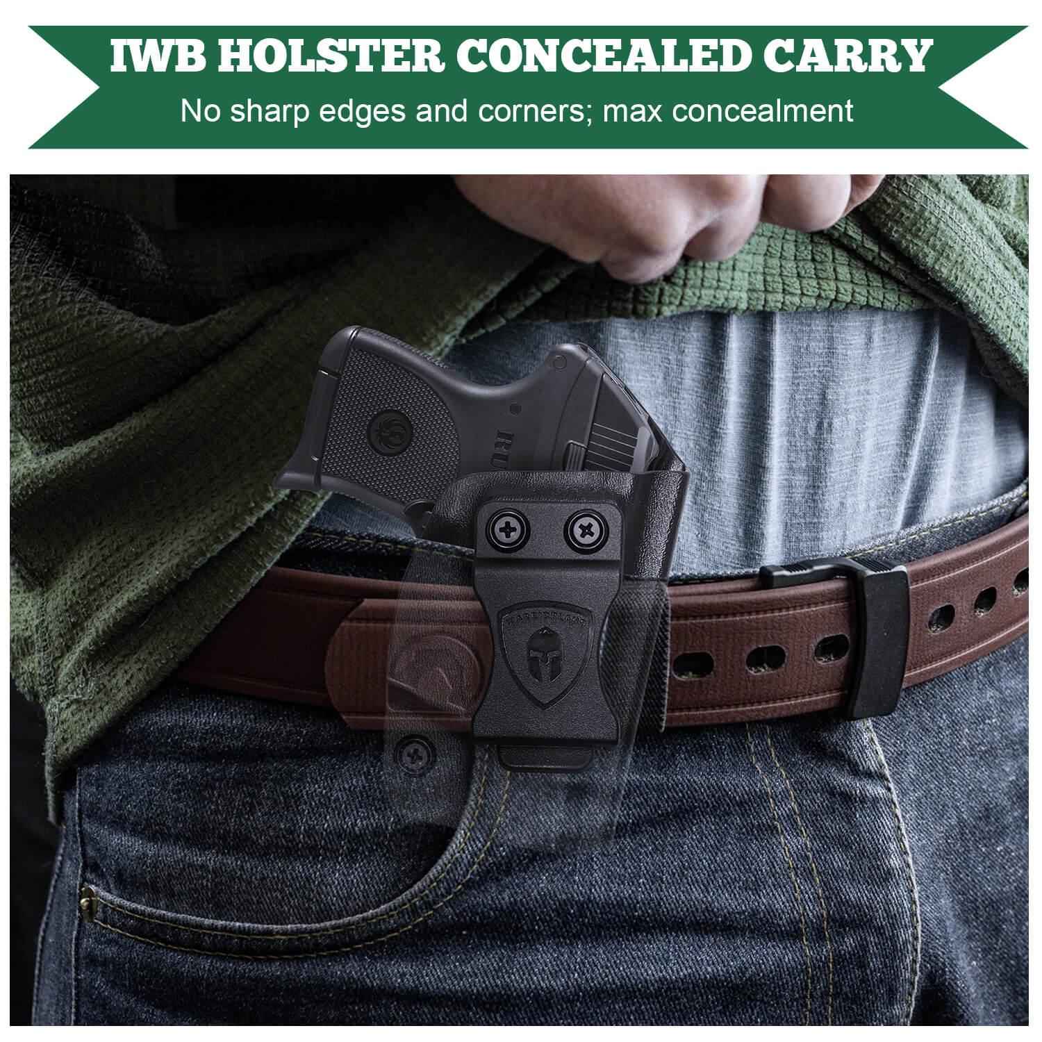 LCP 380 KYDEX Holster Ruger IWB Right/Left Handed | WARRIORLAND