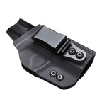 2 Pack 1.75 INCH BLACK OXIDE STEEL CLIP Belt Clip for IWB & OWB Sheath, Kydex Holster & Knife Sheath Belt Clip, Belt Clip for Holster, with Metal Washers/Screws/Slotted Binding Posts/Washers