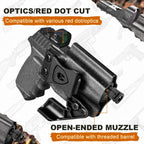 SCCY CPX-1 / CPX-2 w/Claw & Optics Cut, IWB Kydex Holster for SCCY CPX1 & SCCY CPX2, Inside Waistband Appendix Carry, Right Hand|WARRIORLAND - WARRIORLAND