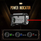 WARRIORLAND Red Laser Sight Fit Springfield Armory Hellcat (Not Fit Hellcat Pro), First Red Beam Sight with Power Indicator, Trigger Laser with Ambidextrous On/Off Switch, WLS-118 - WARRIORLAND