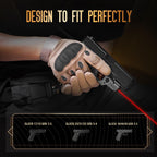 Red Laser Sight Compatible with Glock 17/19 Gen 3-5, G23/31/32 Gen 3-4 & G19X/44/45, Ultra Compact G19 Beam Sight, Gun Sight with Ambidextrous On/Off Switch & Power Indicator, WLS-104|WARRIORLAND - WARRIORLAND