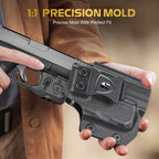 WARRIORLAND Pistol Light Laser Combo for Glock 43X MOS - 150 Lumen Tactical Flashlight & Green/Red Laser Sight，SLL-100 - WARRIORLAND