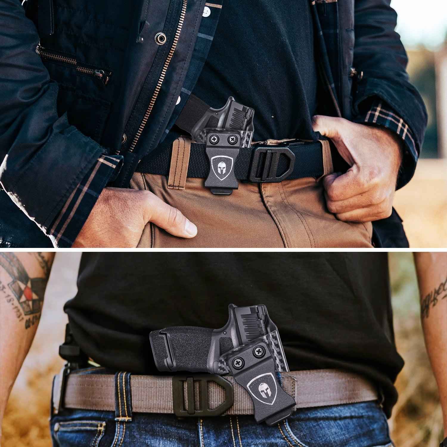 Carbon Fiber Kydex IWB Holster for Springfield Armory Hellcat/ Pro 9mm | WARRIORLAND