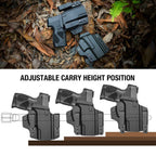 Taurus G2C Taurus G2S Taurus G3C Taurus G3C TORO Taurus G3 Taurus PT111 Millennium G2 Taurus PT140 Millennium G2 IWB & OWB Convertible Holster,Optic Ready, Adj Ride Height,Right Hand | Warriorland