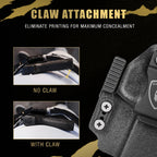 Hellcat Pro Holster IWB KYDEX Holster w/Claw & Optic Cut, Right Hand |WARRIORLAND - WARRIORLAND