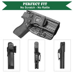 Carbon Fiber Kydex IWB Holster for Glock 42 | WARRIORLAND