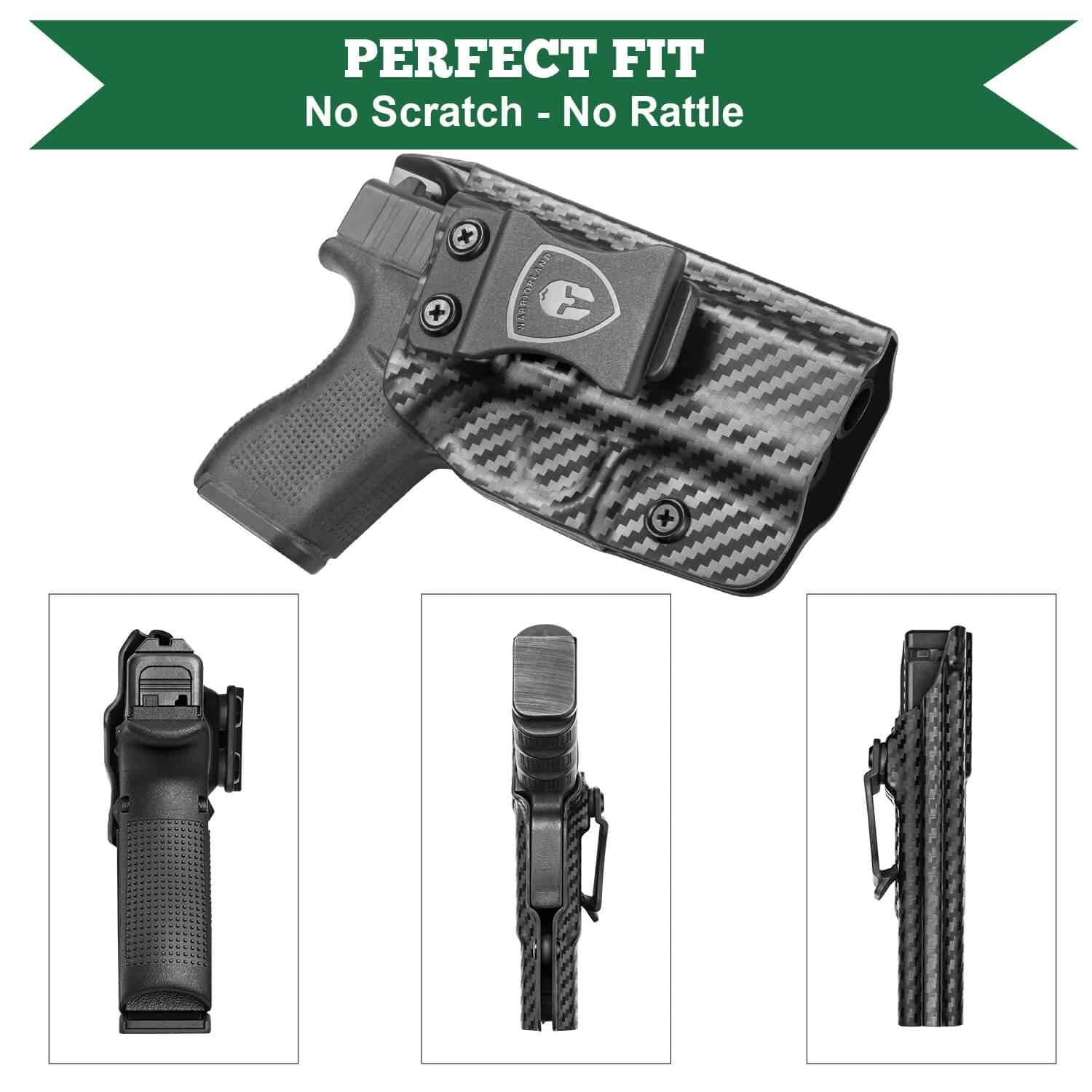 Carbon Fiber Kydex IWB Holster for Glock 42 | WARRIORLAND