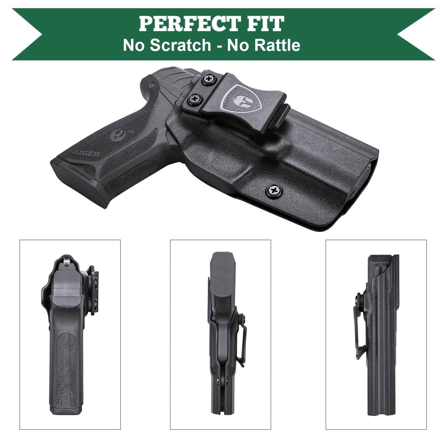 Ruger Security 9mm Compact Holster KYDEX IWB Right/ Left Handed | WARRIORLAND