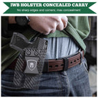 Carbon Fiber Kydex Taurus GX4 IWB Holster Concealed Carry | WARRIORLAND