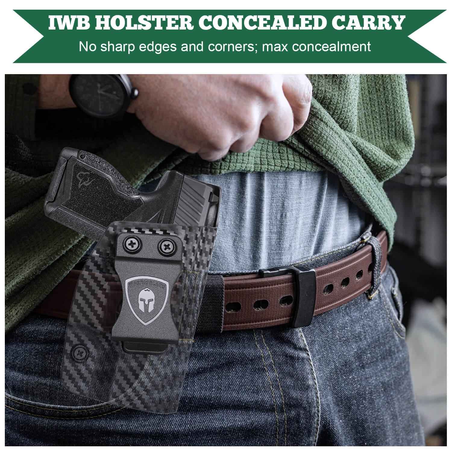 Carbon Fiber Kydex Taurus GX4 IWB Holster Concealed Carry | WARRIORLAND