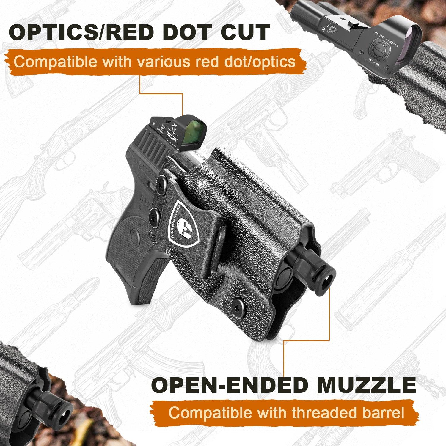 Ruger MAX-9 Holster IWB Kydex Holster Optics Cut: Ruger Max 9 Pistol, Inside Waistband Appendix Carry MAX 9mm Holster, Adj. Retention & Cant, Right/Left Hand Optional|WARRIORLAND - WARRIORLAND