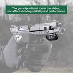 Universal Rail Gun Clip Low Profile Concealed Carry Fit for Gun w/ Rail 3.1 Inch | WARRIORLAND