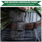 Carbon Fiber Kydex IWB Holster for Glock 42 | WARRIORLAND