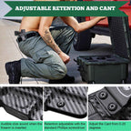 Carbon Fiber Kydex Taurus GX4 IWB Holster Concealed Carry | WARRIORLAND