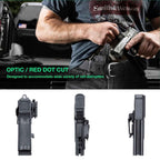 GLOCK Holster for Fat Guys with Claw and Red Dot Optics Cut for Gen3-5 Models | WARRIORLAND