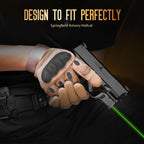 WARRIORLAND Green Laser Sight Fit Springfield Hellcat with Kydex Holster, First Green Beam Sight with Power Indicator, Hellcat Laser with IWB Holster Right Hand, WLS-118G w/Hellcat Holster - WARRIORLAND