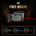 WARRIORLAND Red Laser Sight Tailored Fit Taurus G2C /G3C / PT111 Millennium G2 / PT140/Taurus G3, Ultra Compact G2C Beam Sight, Gun Sight with Ambidextrous On/Off Switch & Power Indicator, WLS-101 - WARRIORLAND