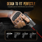 Red Laser Sight Tailored Fit SCCY Gun Sight with Ambidextrous On/Off Switch & Power Indicator, WLS-107|WARRIORLAND - WARRIORLAND