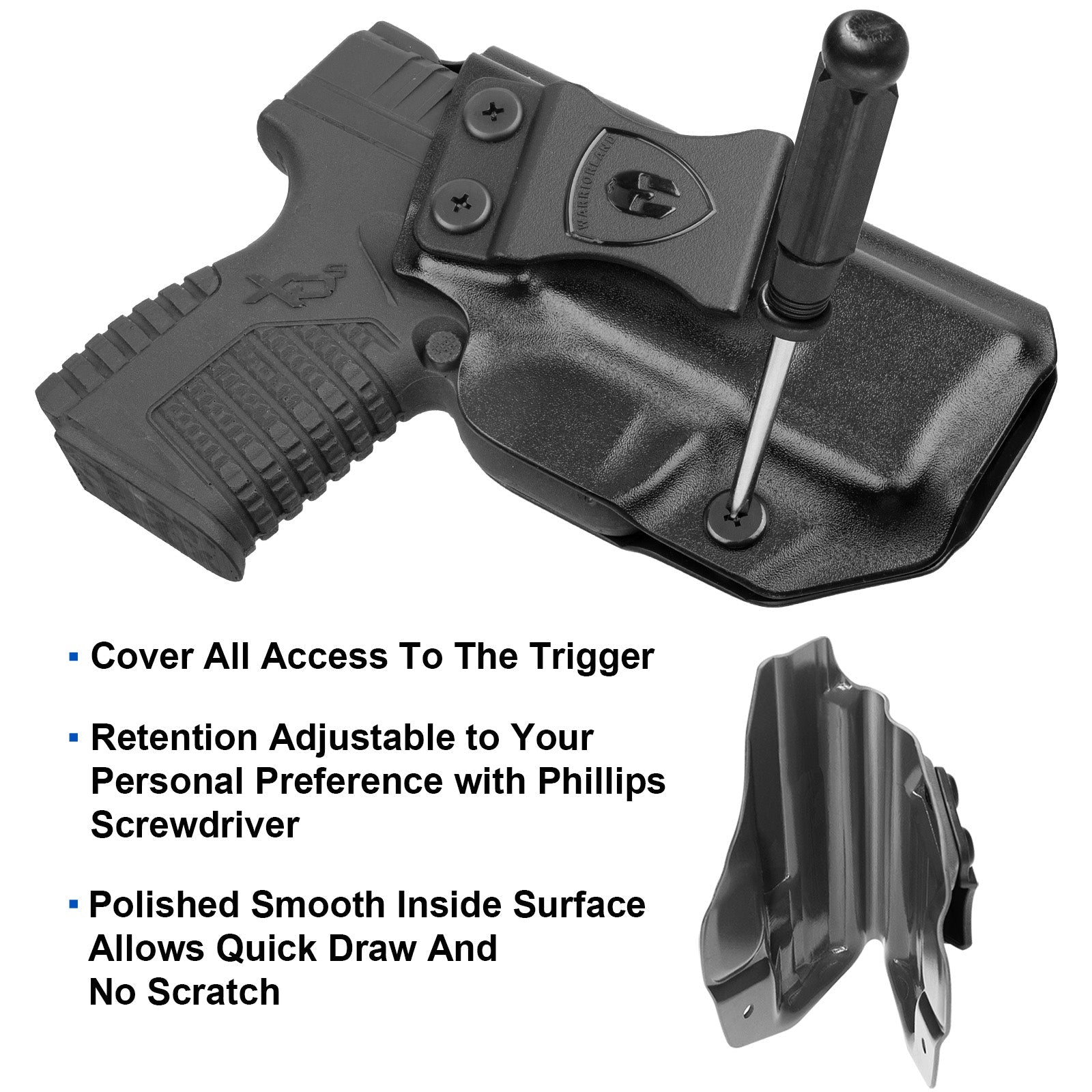 IWB Holster,Springfield XDS 3.3 - WARRIORLAND