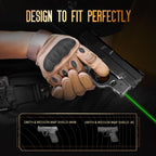 Green Laser Sight Tailored Fit M&P Shield 9mm/.40 Pistol (Not Fit M&P Shield Plus), Ultra Compact Shield 40 Beam Sight, Gun Sight with Ambidextrous On/Off Switch & Power Indicator, WLS-102G|WARRIORLAND - WARRIORLAND