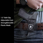 2 Pack 1.5 Inch Holster Belt Clip for IWB OWB Kydex Knife Sheath | WARRIORLAND