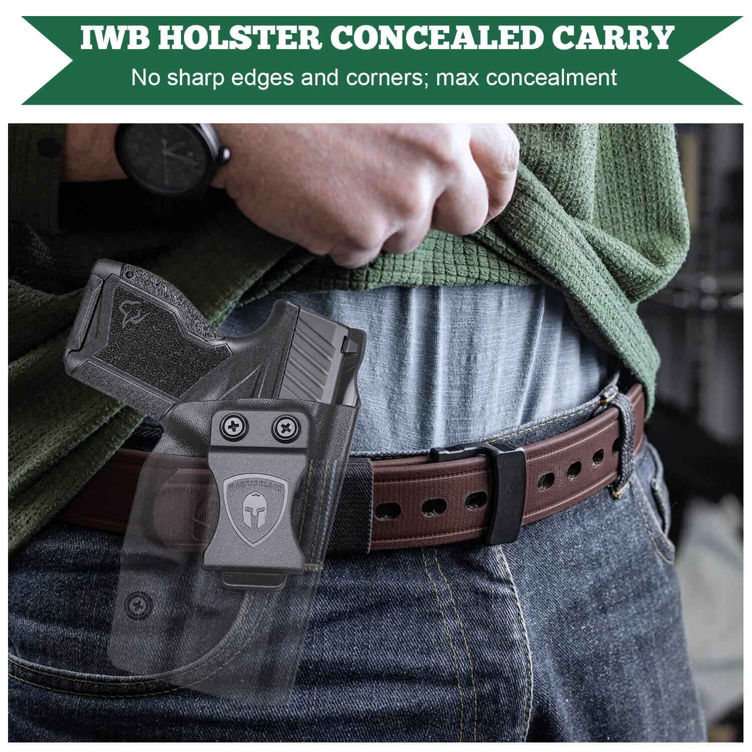 Taurus GX4 IWB Kydex Holster Concealed Carry Right/ Left Handed | WARRIORLAND