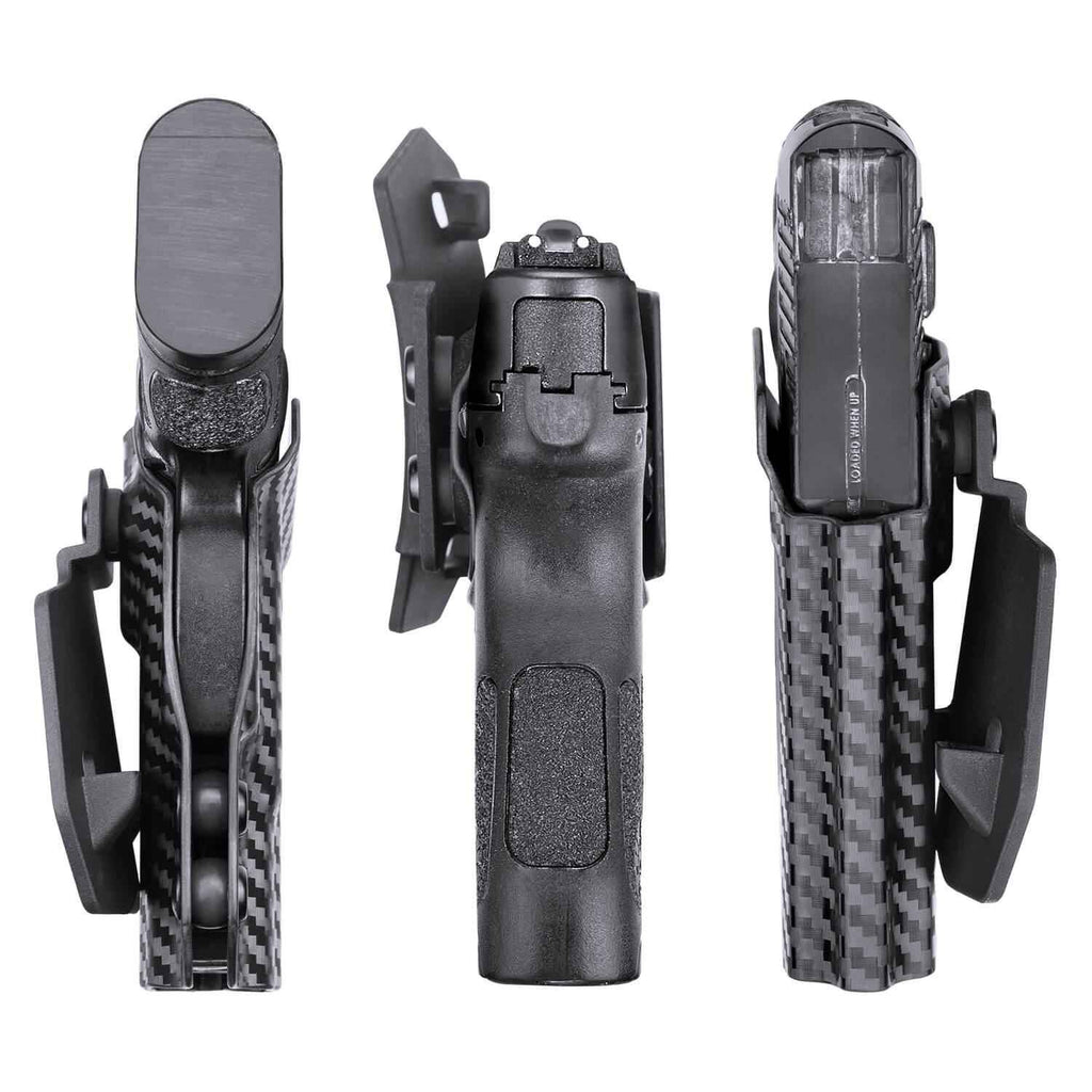 Carbon Fiber Kydex OWB Paddle Open Carry Holster for Taurus G2C G3C Millennium G2 PT111 PT140