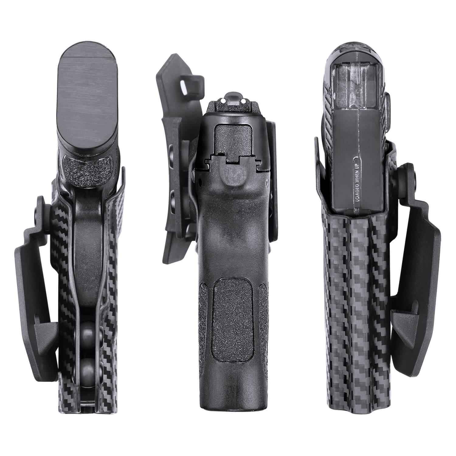 Carbon Fiber Kydex OWB Paddle Open Carry Holster for Taurus G2C G3C Millennium G2 PT111 PT140