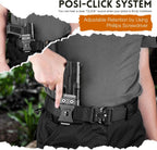 WARRIORLAND IWB Kydex Holster, Designed Exclusively and Solely for Canik Mete MC9 / Mete MC9L Pistol, w/Claw & Optics Cut, Inside Waistband Concealed Carry Holster, Adj. Retention & Cant, Right Hand - WARRIORLAND