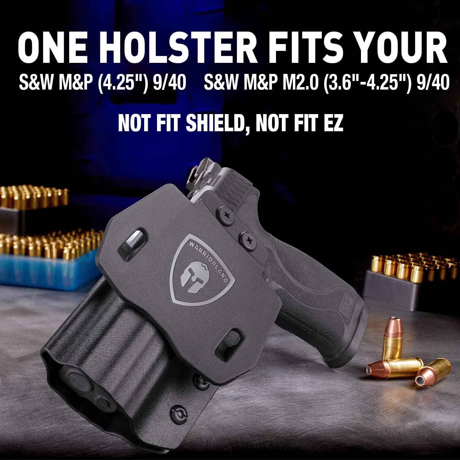 OWB Kydex Holster for S&W M&P M2.0 9mm / .40 3.6