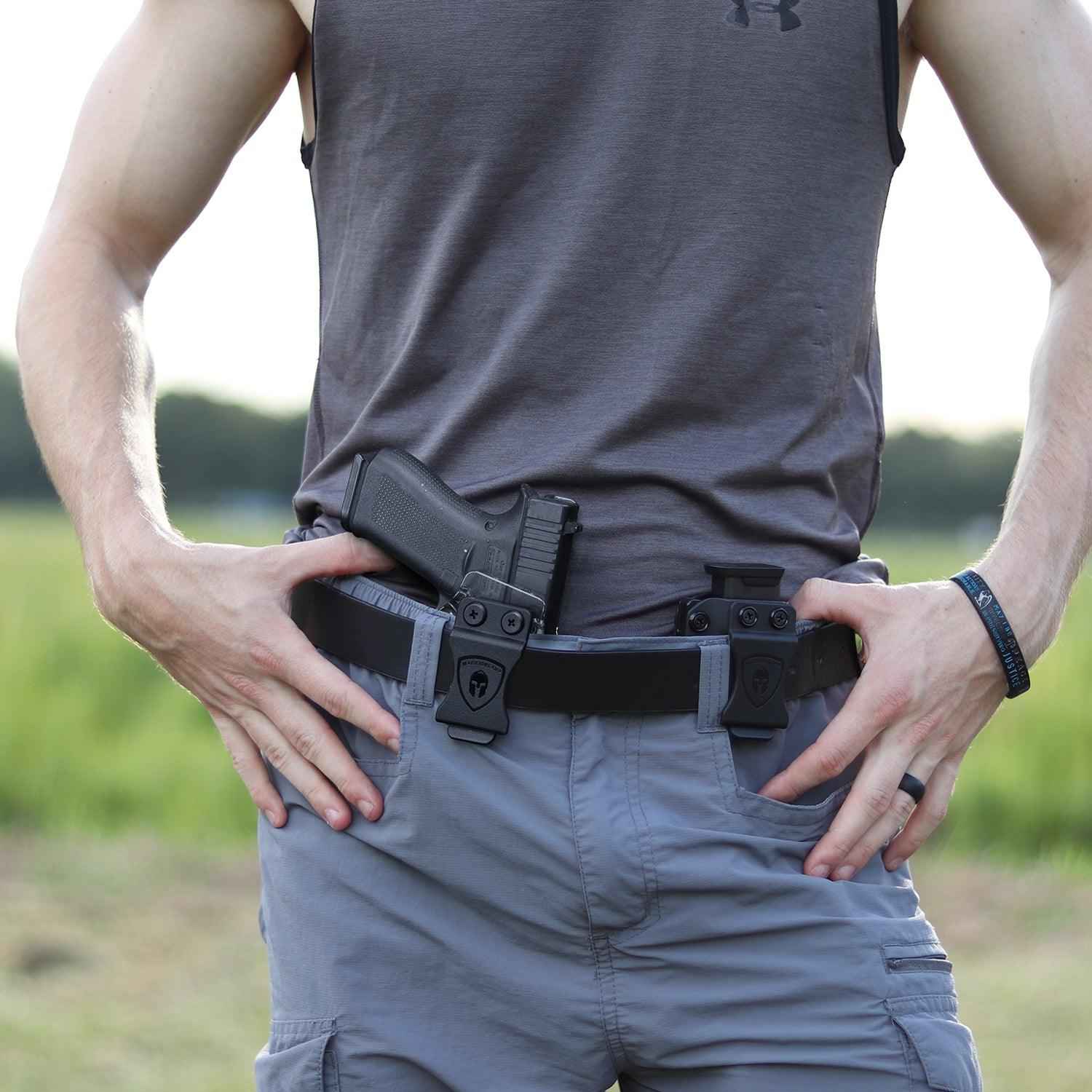 Clear Taurus G2C / G3C / Millennium PT111 G2 / PT140 Pistol Inside Waistband Concealed Carry Holster with Claw Red Dot Optics Sight | WARRIORLAND