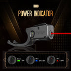 Red Laser Sight Tailored Fit SCCY Gun Sight with Ambidextrous On/Off Switch & Power Indicator, WLS-107|WARRIORLAND - WARRIORLAND
