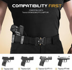WARRIORLAND IWB Hybrid Kydex&Nylon Gun Holster for Taurus G2C Taurus G2S Taurus G3C Taurus G3C TORO Taurus G3 Taurus PT111 Millennium G2 Taurus PT140 Millennium G2,Optics Cut Pistol Holster,Concealed Carry Holster,Right Hand - WARRIORLAND