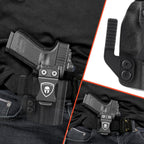 WARRIORLAND Holster Claw Kit for IWB Holsters – Light Concealment Wing for Concealed Carry | Kydex Holster Claw with Hardware Kit | Right & Left Hand Adjustable - WARRIORLAND