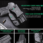 Carbon Fiber Kydex Ruger LCP 2 II Holster IWB | WARRIORLAND
