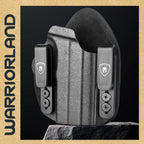 Universal Hybrid Kydex&Nylon Holster for Pistols, Gun Holsters for Men/Women, 9mm Holsters for Pistols, Concealed Carry 380 Holster for Women,Fits G19 G17,M&P Shield and Similar Handgun - WARRIORLAND