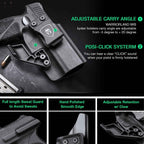 Taurus G3 IWB Kydex Holster with Claw Red Dot Optics Cut Concealed Carry Appendix Concealment Trigger Guard Holsters for Fat Guys | WARRIORLAND