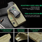 9mm Springfield Armory Hellcat / Pro Tan 9mm Inside Waistband Holster Kydex  Right / Left Handed | WARRIORLAND