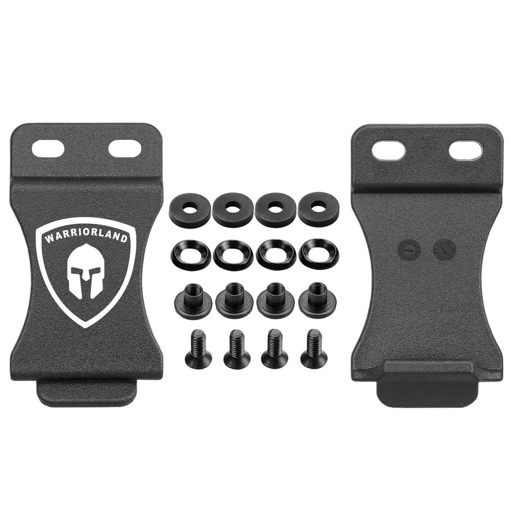2 Pack 1.5 Inch Holster Belt Clip for IWB OWB Kydex Knife Sheath | WARRIORLAND