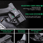 Glock 43 / 43x Kydex Holster with Claw and Red Dot Optics Cut for Appendix Carry - WARRIORLAND