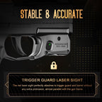 WLS-103G Laser Sight and Kydex Holster Combo Tailored Green Fit Sig Sauer P365 / P365X / P365XL, Ultra Compact P365 Beam Sight, Gun Sight with Ambidextrous On/Off Switch & Power Indicator|WARRIORLAND - WARRIORLAND