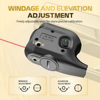WARRIORLAND Pistol Light Laser Combo Fits Glock 42/43/43X/48 (No Rail), Compact 150-Lumen Trigger Mounted Tactical Weapon Light with Red Laser & White LED, Power Indicator & 3 Light Mode, SLL-105 - WARRIORLAND