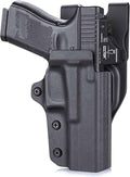 OWB Kydex Level II Retention Thumb Release Glock Holster 17 19  22 23 31 32 Gen 4 5 19X 44 45