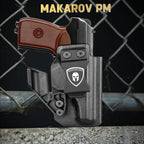 WARRIORLAND IWB Kydex Holster w/Claw & Optics Cut Compatible with Makarov MP Pistol, Inside Waistband Concealed Carry Holster, Adj. Retention & Cant, Right Hand - WARRIORLAND